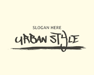 Urban Texture Wordmark Logo