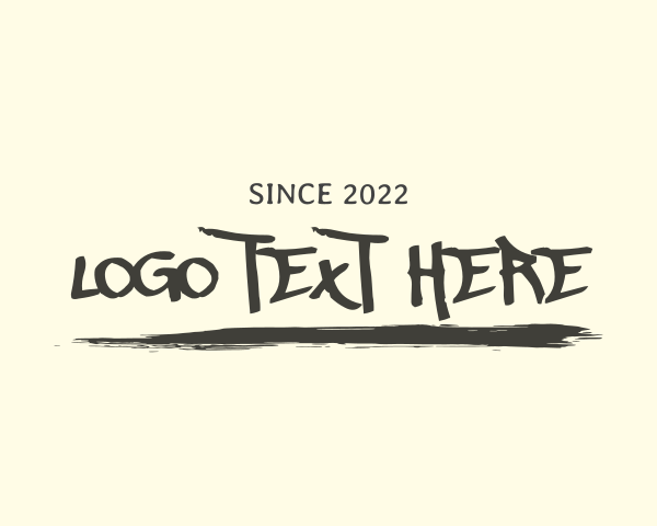 Trendy logo example 3