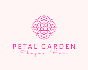 Elegant Flower Pattern  logo design