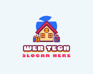 Kindergarten School Learning logo design