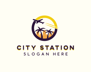 Tourist City Travel  logo design