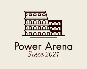 Colosseum Arena Landmark  logo