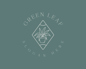 Garden Leaf Plant logo design