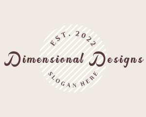 Cursive Business Designer logo design