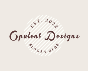 Cursive Business Designer logo design