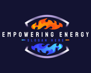 Flame Fuel Energy logo design