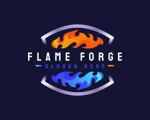 Flame Fuel Energy logo design