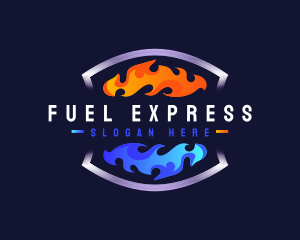 Flame Fuel Energy logo design