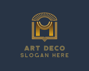 Geometric Art Deco Drapes logo