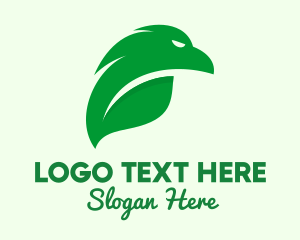 Green Eagle Leaf logo