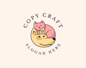 Pet Animal Kitten Dog Logo