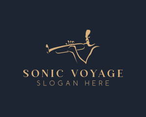 Musician Trumpet Instrument  logo