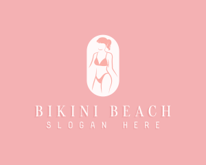 Woman Body Lingerie logo design