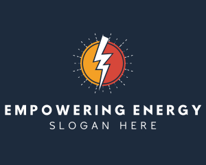 Thunder Solar Energy logo design