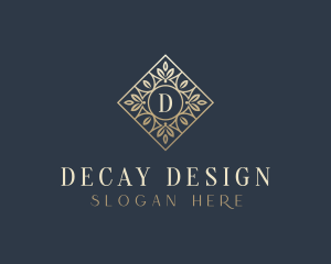 Flower Interior Design logo design