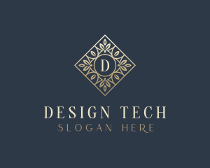 Flower Interior Design logo design