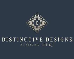 Flower Interior Design logo design