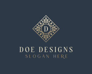 Flower Interior Design logo design