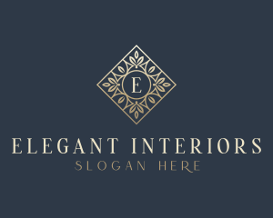 Flower Interior Design logo design