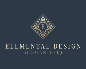 Flower Interior Design logo design