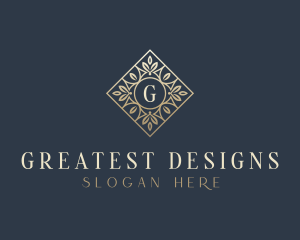 Flower Interior Design logo design