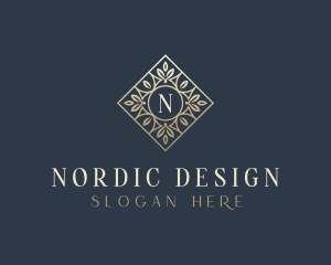 Flower Interior Design logo design