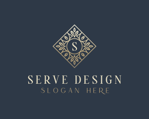 Flower Interior Design logo design