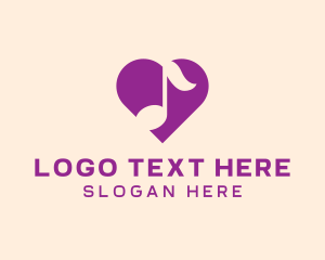 Purple Heart Note logo