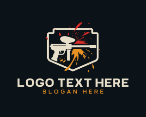 Paintball Gun Combat logo