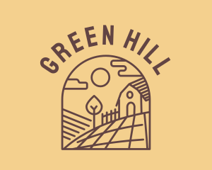 Farm Hill House logo design