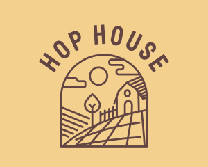 Farm Hill House logo design