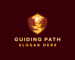 Desert Canyon Path logo design