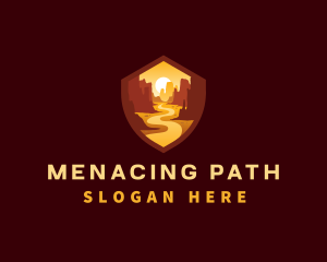 Desert Canyon Path logo design