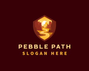 Desert Canyon Path logo design