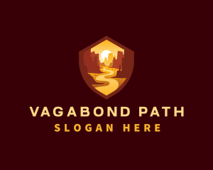 Desert Canyon Path logo design