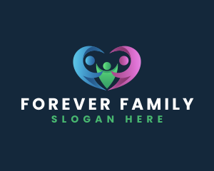 Heart Family Foundation logo design