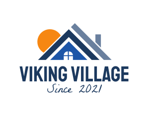 Housing Village Subdivision logo design