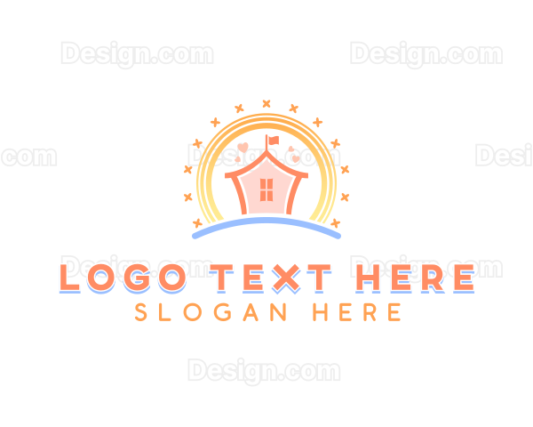 Preschool Daycare Nursery Logo