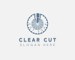 Industrial Laser CNC logo design