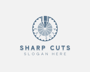 Industrial Laser CNC logo design