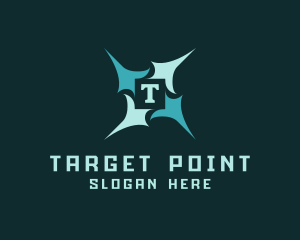 Sharp Pointed Star logo design