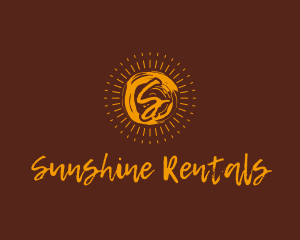 Sun Brush Paint logo
