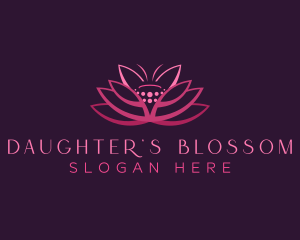 Lotus Flower Spa logo design