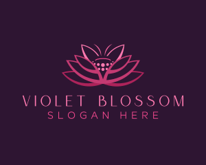 Lotus Flower Spa logo design