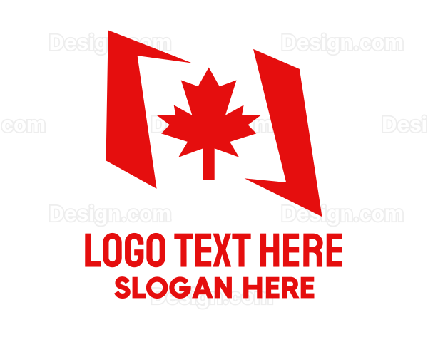 Canada Maple Flag Logo