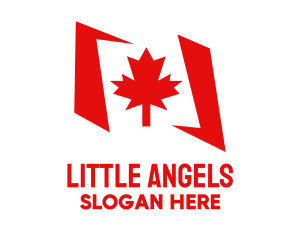 Canada Maple Flag  logo