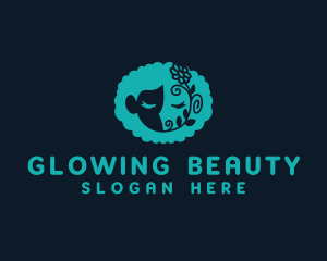 Natural Facial Skincare logo design