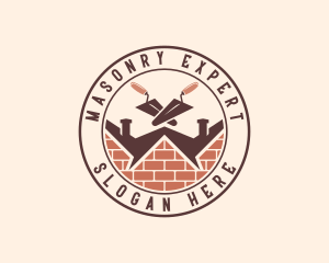 Brick Construction Masonry logo design