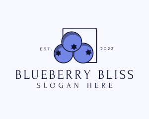 Fresh Blueberry Fruit logo
