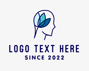 Flower Neurology Mental Health  logo design